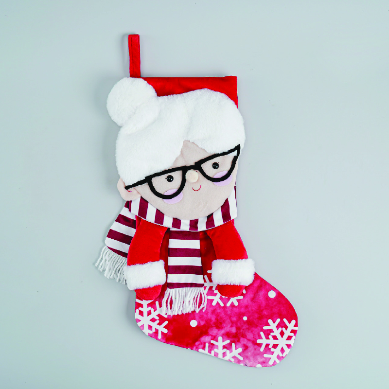 CHRISTMAS STOCKING (GRANDMOTHER) 33*5*48cm X124813