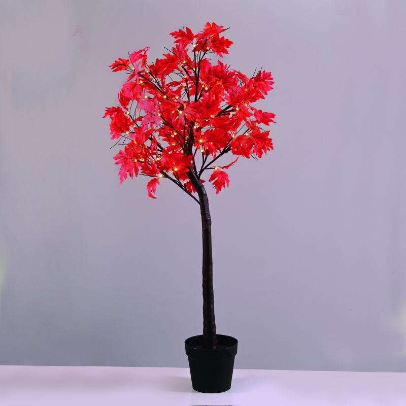 ^SUGAR MAPLE TREE 96 WW LED ADAPT:24V IP44 H:180cm POT 5m LEAD CABLE ^ X10961447
