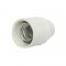Bakelite lamp holder E14 white/black AC.426886