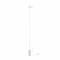 ^ PHASING OUT TABLE LUMINAIRE 1XE14 WHITE MARBLE + METAL D9XH160CM HERA OD581F160W