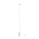 ^ PHASING OUT TABLE LUMINAIRE 1XE14 WHITE MARBLE + METAL D9XH160CM HERA OD581F160W