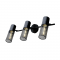 ^ PHASING OUT WALL MOUNTED LUMINAIRE 3XE27 BLACK METAL 58Χ16Χ20CM ALCATRAZ OD603S58BK