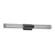 ^ PHASING OUT WALL MOUNTED LUMINAIRE 2XE27 BLACK METAL 10Χ10X72CM ALCATRAZ OD602W72BK