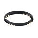 ^ PHASING OUT CEILING LIGHTING LED 36W COB BLACK ALUMINUM 3000K 3240LM D65ΧΗ6,5CM MAGNETO JNAC36LED65BK