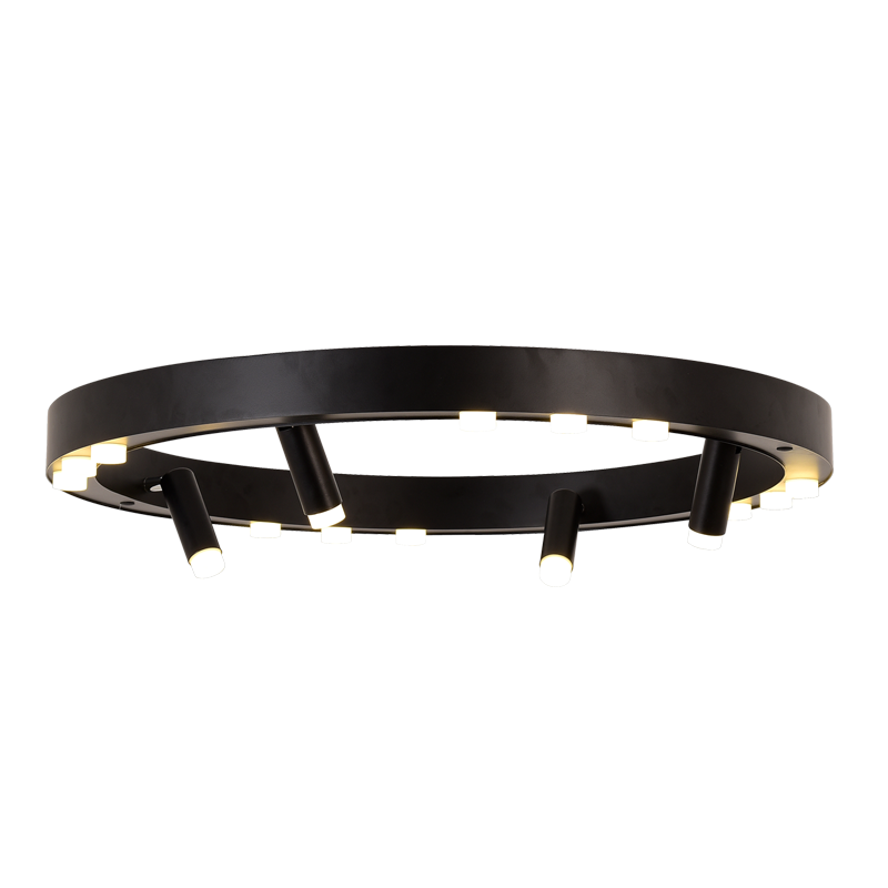 ^ PHASING OUT CEILING LIGHTING LED 48W COB BLACK ALUMINUM 3000K 4320LM D65ΧΗ6,5CM MAGNETO JNBC48LED65BK