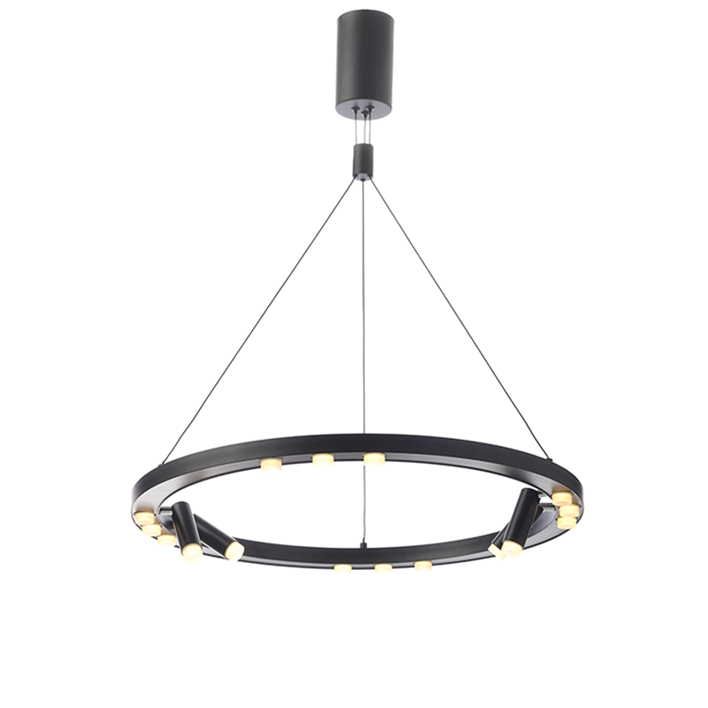 ^ PHASING OUT PENDANT LIGHTING LED 48W COB BLACK ALUMINUM 3000K 4320LM D65ΧH139CM MAGNETO JNBP48LED65BK