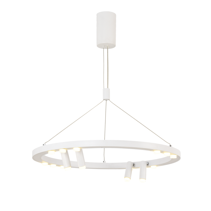 ^ PHASING OUT PENDANT LIGHTING LED 48W COB WHITE ALUMINUM 3000K 4320LM D65ΧH139CM MAGNETO JNBP48LED65WH