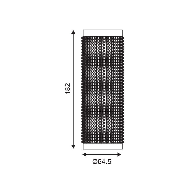 ^ PHASING OUT CEILING LIGHTING 1ΧGU10 BLACK ALUMINUM D6,5XH18CM MEGATRON1 YL10C118BK
