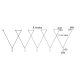 ^ PHASING OUT PENDANT LIGHTING 5ΧG9 BLACK ALUMINUM 5x D3,6XH13CM CABLE 11,2M 8HOOKS TERES YL22P5BK