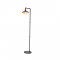 ^ PHASING OUT FLOOR LIGHTING 1ΧE27 BLACK+GOLD METALLIC 35Χ25ΧH156CM PIPE AR4171F156BG