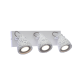 ^ PHASING OUT WALL MOUNTED LIGHTING 3ΧGU10 WHITE TERRAZZO 36X15X18CM DINO AR1823W36WT