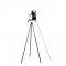 ^ PHASING OUT FLOOR LIGHTING 3ΧE27 BLACK METALLIC 60Χ60ΧΗ149CM CAMERON AR1173F149B
