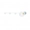 ^ PHASING OUT WALL MOUNTED LIGHTING 1ΧGU10 WHITE METALLIC 66Χ7Χ8CM VALENTINO ZM711W66WH