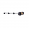 ^ PHASING OUT WALL MOUNTED LIGHTING 1ΧE27 BLACK METALLIC 66Χ7Χ8CM VALENTINO ZM711W66BK
