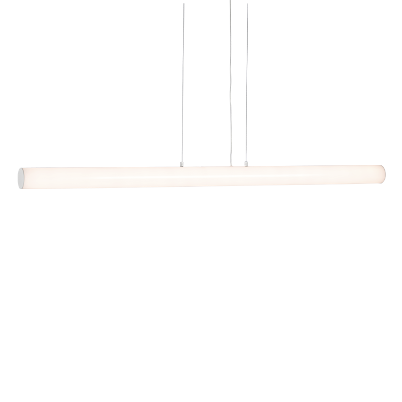 ^ PHASING OUT PENDANT LIGHTING LED 36W 3000K 2880LM 360º WHITE METALLIC+PVC 100XD5XH150CM YODA ZM31LEDP100WH