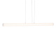 ^ PHASING OUT PENDANT LIGHTING LED 36W 3000K 2880LM 360º WHITE METALLIC+PVC 100XD5XH150CM YODA ZM31LEDP100WH