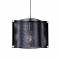 ^ PHASING OUT PENDANT LIGHTING 1XE27 BLACK METALLIC 29Χ20ΧH120CM MORDOR HM841P29BK