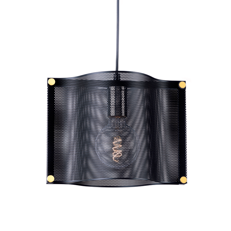 ^ PHASING OUT PENDANT LIGHTING 1XE27 BLACK METALLIC 29Χ20ΧH120CM MORDOR HM841P29BK