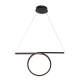 ^ PHASING OUT PENDANT LIGHTING LED 32W 3000K 1920LM BLACK ALUMINUM 64Χ17ΧΗ120CM ZERO HM98LED64BK