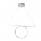 ^ PHASING OUT PENDANT LIGHTING LED 32W 3000K 1920LM WHITE ALUMINUM 64Χ17ΧΗ120CM ZERO HM98LEDP64WH