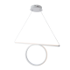 ^ PHASING OUT PENDANT LIGHTING LED 32W 3000K 1920LM WHITE ALUMINUM 64Χ17ΧΗ120CM ZERO HM98LEDP64WH