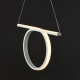 ^ PHASING OUT PENDANT LIGHTING LED 32W 3000K 1920LM WHITE ALUMINUM 64Χ17ΧΗ120CM ZERO HM98LEDP64WH