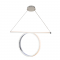 ^ PHASING OUT PENDANT LIGHTING LED 32W 3000K 1920LM CHROME ALUMINUM 64Χ17ΧΗ120CM ZERO HM98LEDP64CH