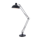 PHASING OUT FLOOR LUMINAIRE 1XE27 METALLIC BLACK COLOR: black 38Χ130ΧΗ207CM FREDDIE ML308021BK