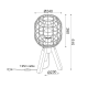 ^ PHASING OUT TABLE L/F 1ΧΕ27 METAL BLACK+WOOD Φ25ΧΗ51,5CM PROMETHEUS OD90981T ^ PHASING OUT TABLE L/F 1ΧΕ27 METAL BLACK+WOOD Φ25ΧΗ51,5CM PROMETHEUS OD90981T
