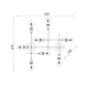 ^ PHASING OUT WALL LUMINAIR 7ΧΕ27 METAL BLACK 82Χ75Χ15CM COBRA EG166597WB