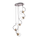^ PHASING OUT PENDANT L/F 5ΧΕ27 GLASS+METAL +MDF Φ50ΧΗ120CM PUEBLOS OD905905P ^ PHASING OUT PENDANT L/F 5ΧΕ27 GLASS+METAL +MDF Φ50ΧΗ120CM PUEBLOS OD905905P