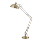 PHASING OUT FLOOR LUMINAIRE 1XE27 METALLIC BRASS COLOR: antique brass 38Χ130ΧΗ207CM FREDDIE ML308021BR