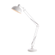 PHASING OUT FLOOR LUMINAIRE 1XE27 METALLIC WHITE COLOR: white 38Χ130ΧΗ207CM FREDDIE ML308021WH
