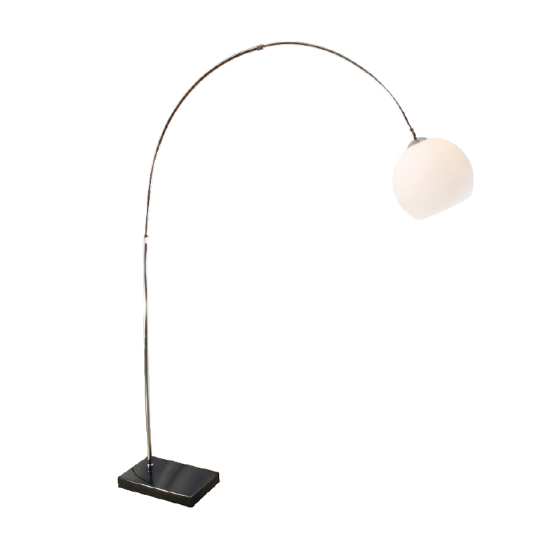 PHASING OUT FLOOR LUMINAIRE BLACK MARBLE BASE WHITE GLASS 1XE27 MATILDA MF70261B PHASING OUT FLOOR LUMINAIRE BLACK MARBLE BASE WHITE GLASS 1XE27 MATILDA MF70261B
