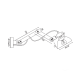 ^PHASHING OUT WALL MOUNTED LUMINAIRE 1XE27 WOOD + WHITE METALLIC 15Χ20Χ65CM MARRON GN99W1WW