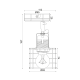 ^ PHASING OUT WALL MOUNTED LUMINAIRE 1ΧΕ27 METALLIC WHITE RUST 11,2Χ10Χ18,3CM DUBLIN GN731CAW