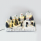 LED WW DECOR WHITE VILLAGE+ROTATION TREE&TRAIN+MUSIC 4.5V (ADAPT) / 3ΑΑ (BAT) 32.5Χ18Χ21.5CM X0311