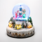 LED RGB DECOR MULTICOLOR VILLAGE + BLOWING WATERBALL +MUSIC 4.5V (ADAPT) / 3ΑΑ (BAT) 20Χ18Χ20CM X0342