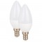 LED CANDLE E14 230V 7W 4000K 220° 540Lm Ra80 DUO PACK C377NWP