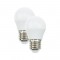 LED BALL E27 230V 7W 6000K 220° 550Lm Ra80 DUO PACK G45727CWP