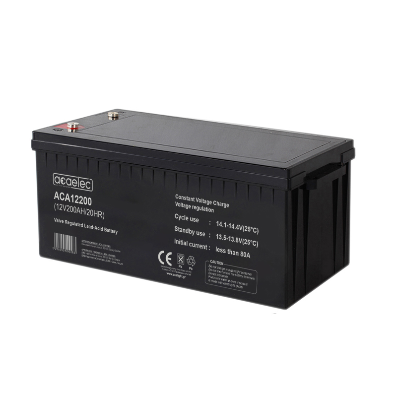BATTERY AGM VRLA 12V 200AH/20HR (M8 terminal) ACA12200
