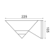 HANG LIGHT PMM Φ250 PMM SMOKY AC.280W1