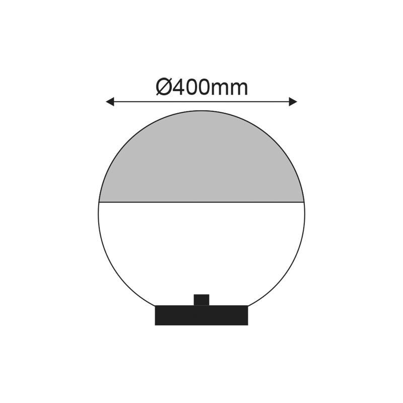 BALL D40 TRANSPARENT AC.3534T