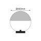 BALL D40 TRANSPARENT AC.3534T