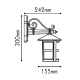 GARDEN WALL LAMP BT5721