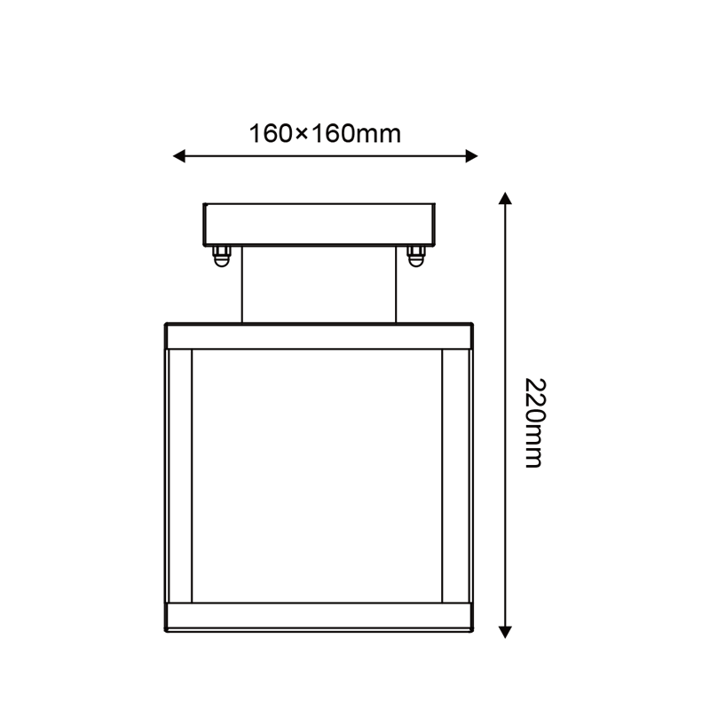 ^SAND WHITE CEILING LUMINAIRE CELIA 1XE27 IP44 WITH CLEAR GLASS CELIA1CWH