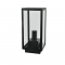 ^SAND BLACK FLOOR LUMINAIRE CELIA 1XE27 IP44 WITH CLEAR GLASS CELIA1FBK