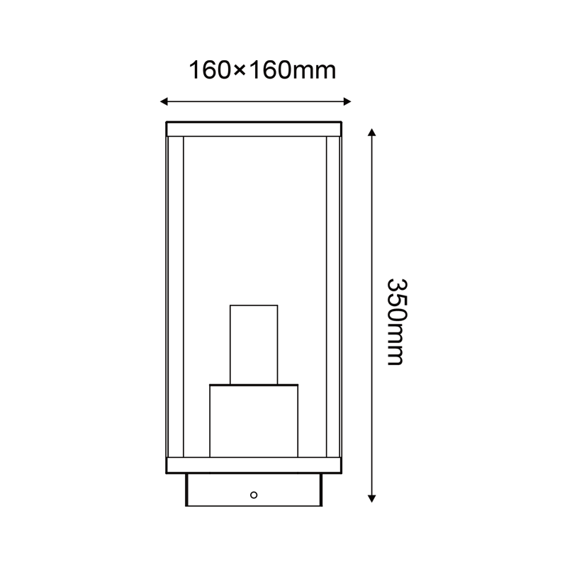 ^SAND GREY FLOOR LUMINAIRE CELIA 1XE27 IP44 WITH CLEAR GLASS CELIA1FG