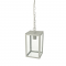 ^SAND GREY PENDANT LUMINAIRE CELIA 1XE27 IP44 WITH CLEAR GLASS CELIA1PG