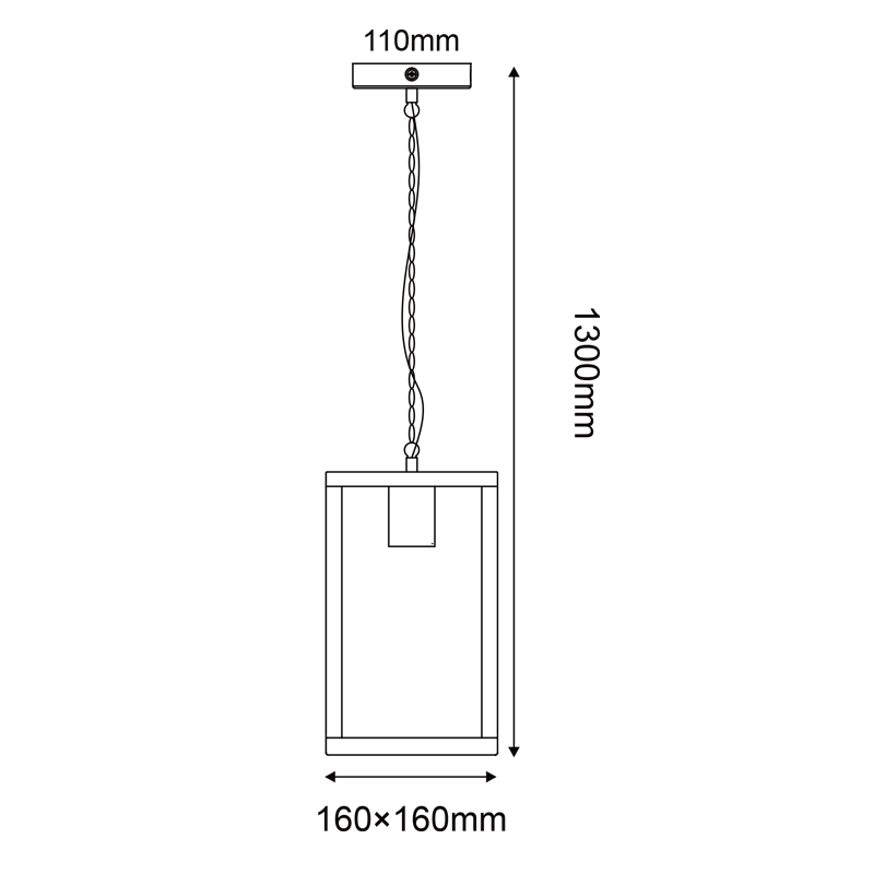 ^SAND GREY PENDANT LUMINAIRE CELIA 1XE27 IP44 WITH CLEAR GLASS CELIA1PG